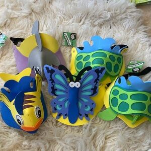 Vibrant Foam Animal Masks for Kids